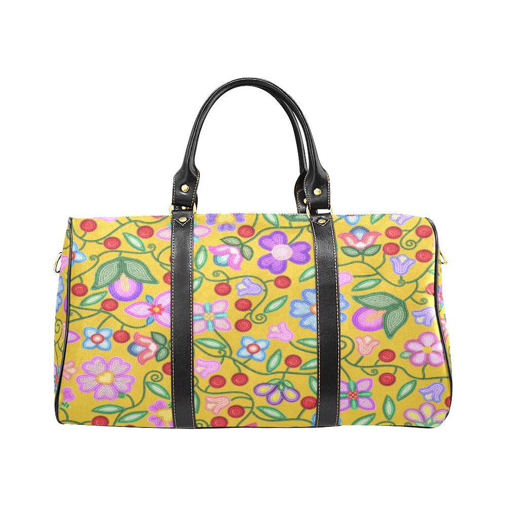 Petal Harmony Ochre Small Travel Bag