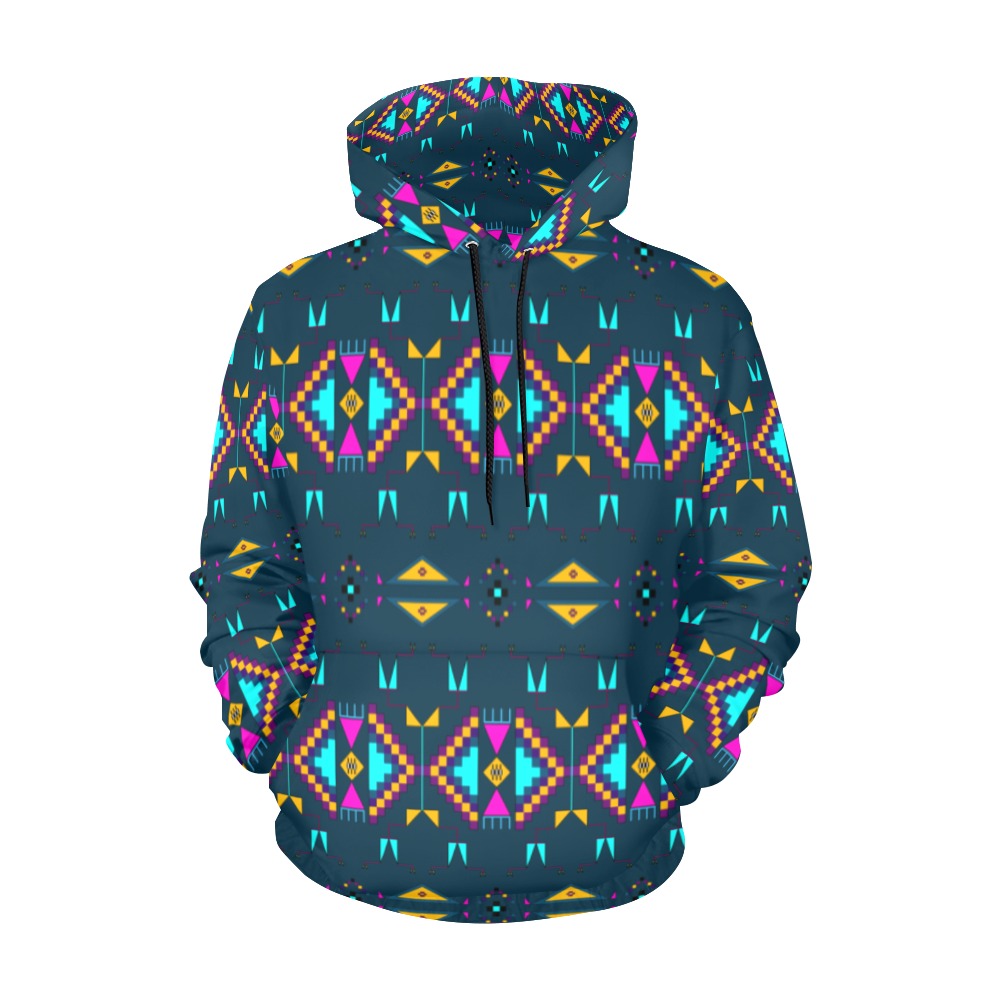 Rite of Passage Dark Teal Hoodie for Men