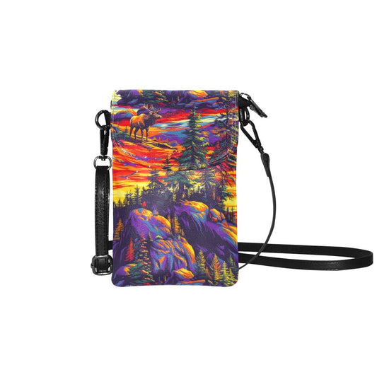 Roaming Elk Small Cell Phone Purse