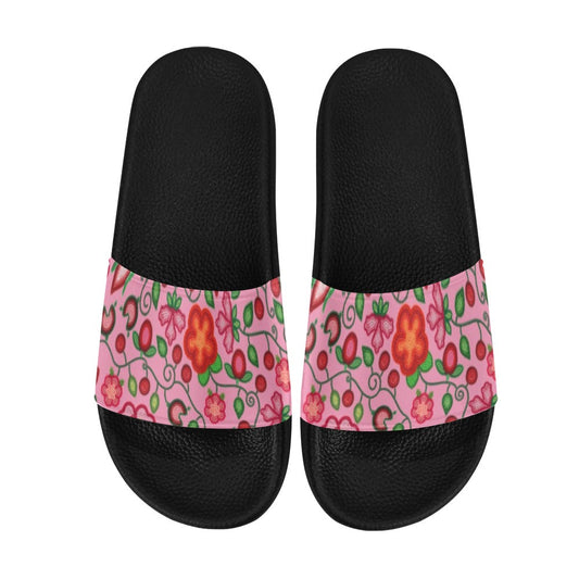 Rose Reverie Pink Slide Sandals