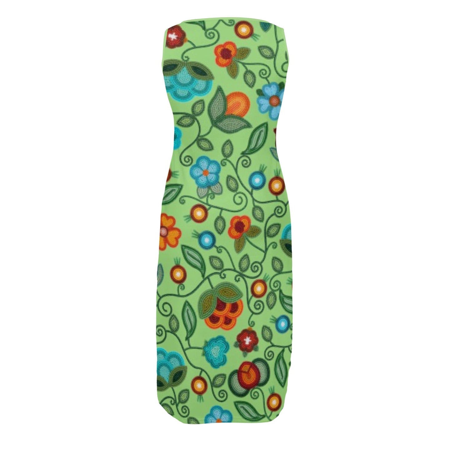 Prairie Fire Petals Sage Phaedra Dress