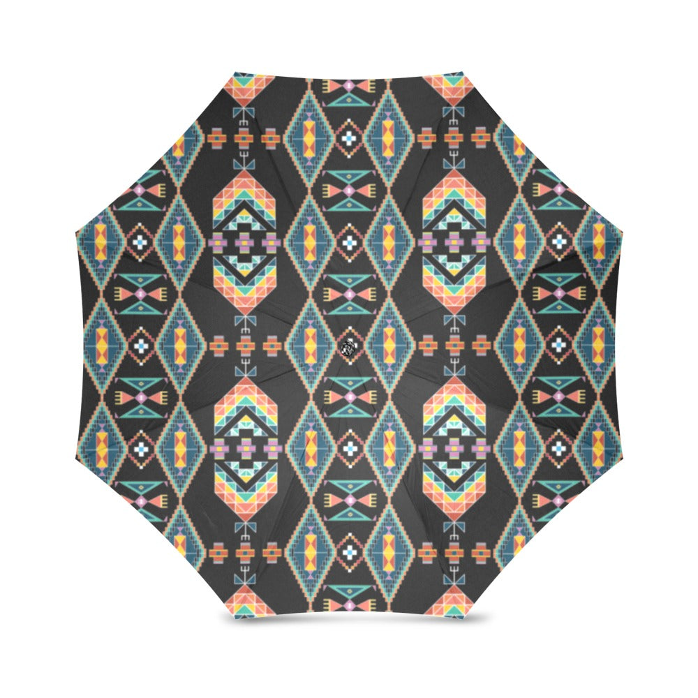 Travois Tipi Black Foldable Umbrella