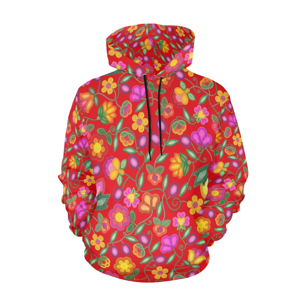 Boreal Bounty Red Hoodie for Men