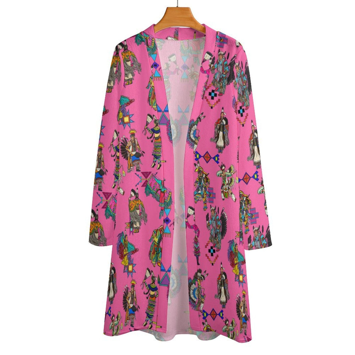 Grand Entry Dancers Pink Cardigan