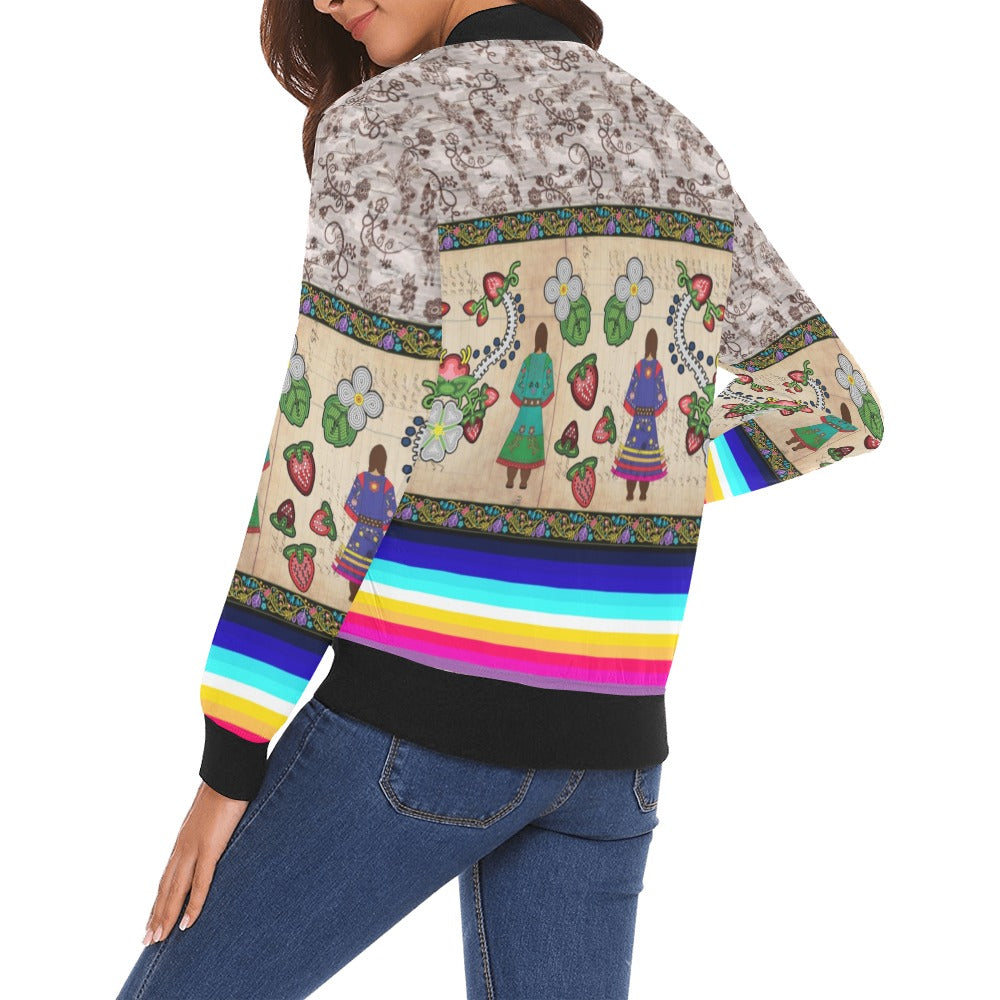 Aunties Gifts Bomber Jacket for Women