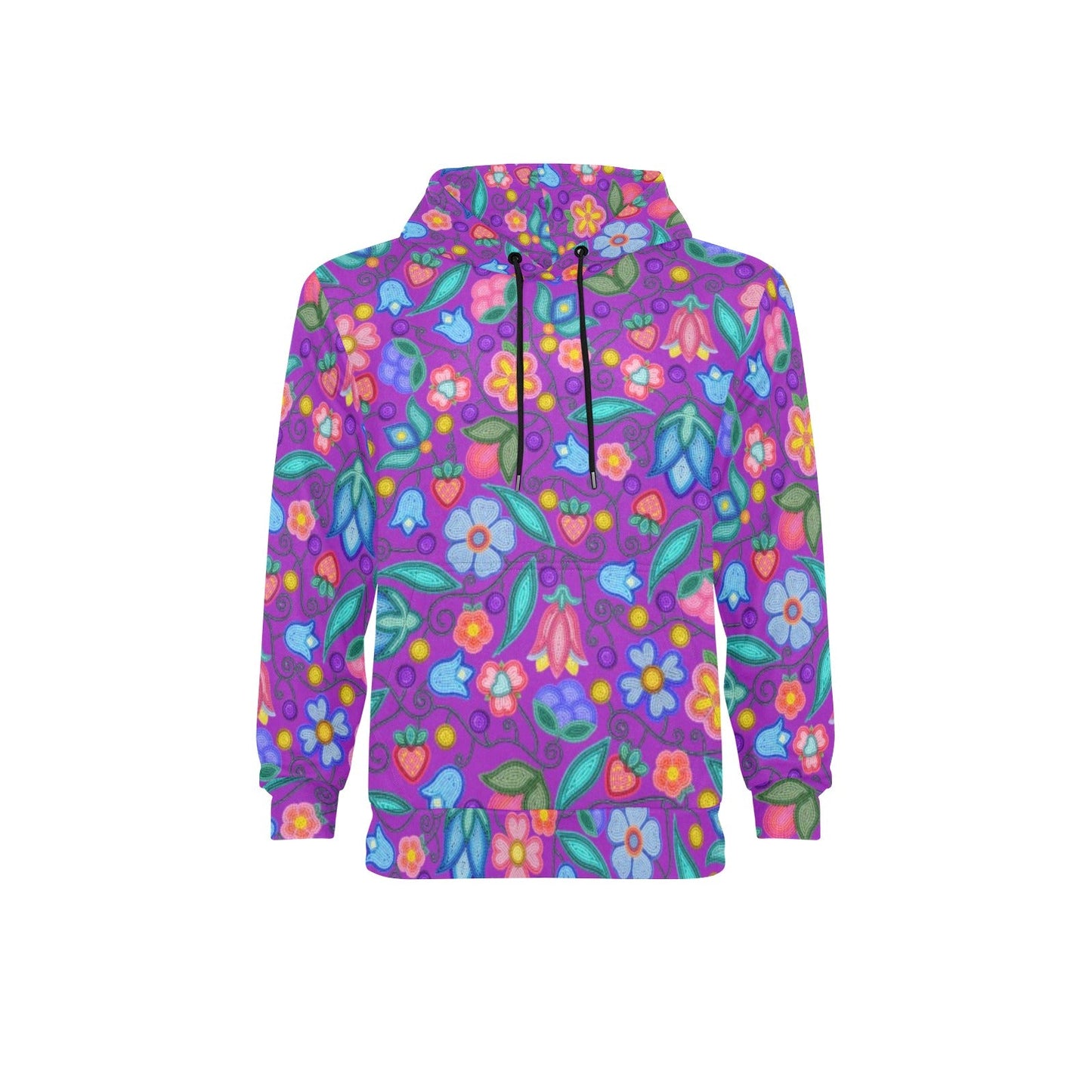 Sweet Offering Purple Fleece Hoodie