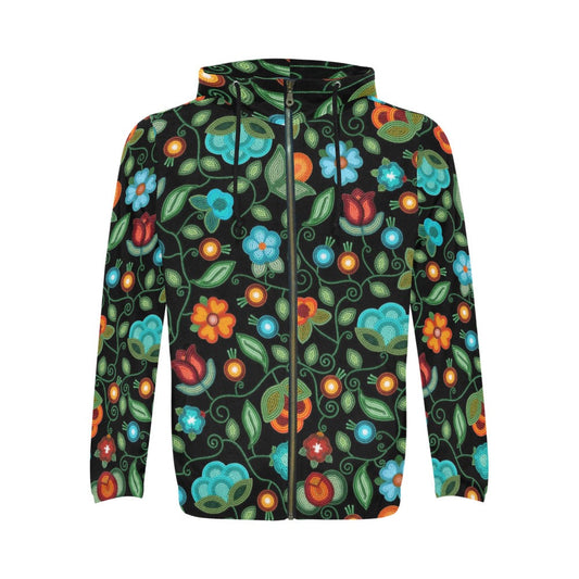 Prairie Fire Petals Zip Hoodie