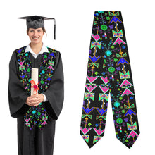 Load image into Gallery viewer, Itaopi Black Graduation Stole
