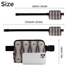 Load image into Gallery viewer, Diamond in the Bluff White Belt Bag
