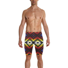 Load image into Gallery viewer, Sunset Blanket Men&#39;s Knee Length Swimming Trunks
