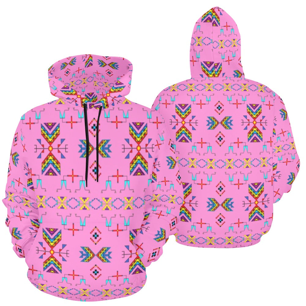 Rainy Chief Rainbow Blush Hoodie for Men