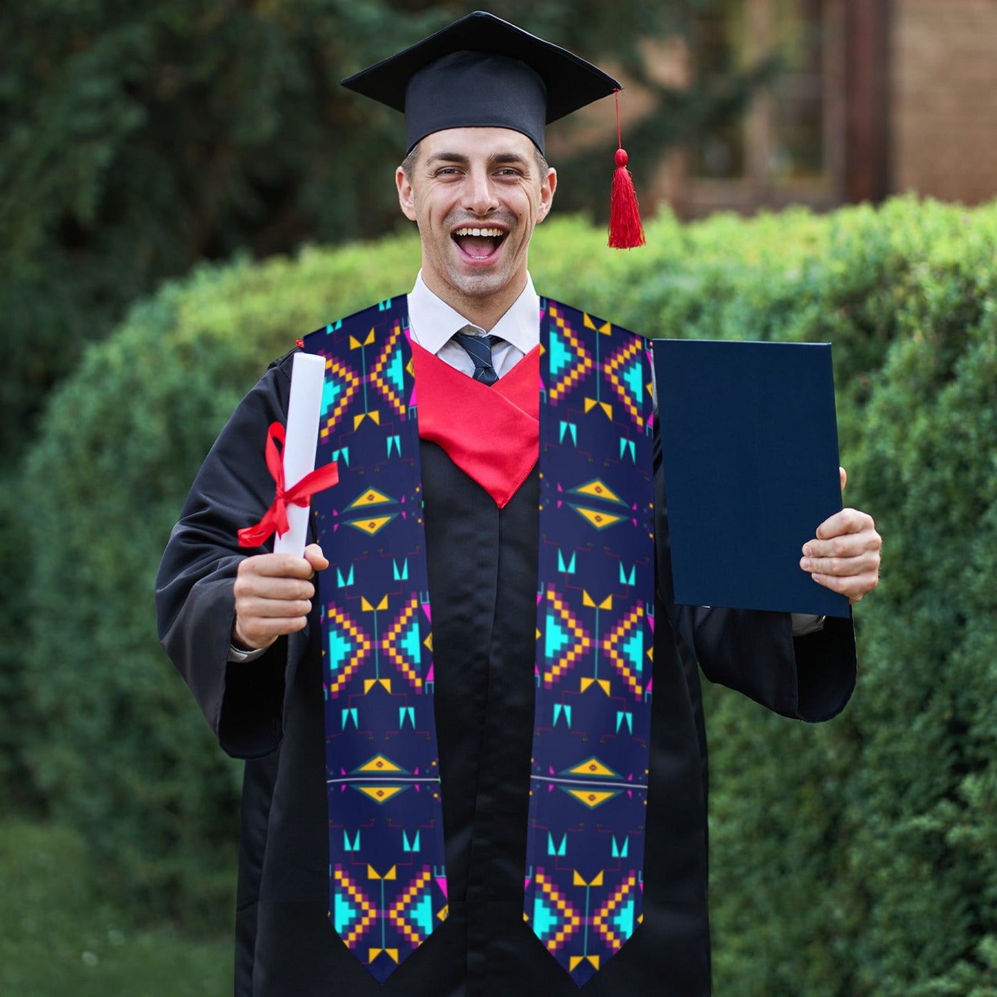 Rite of Passage Prairie Night Graduation Stole