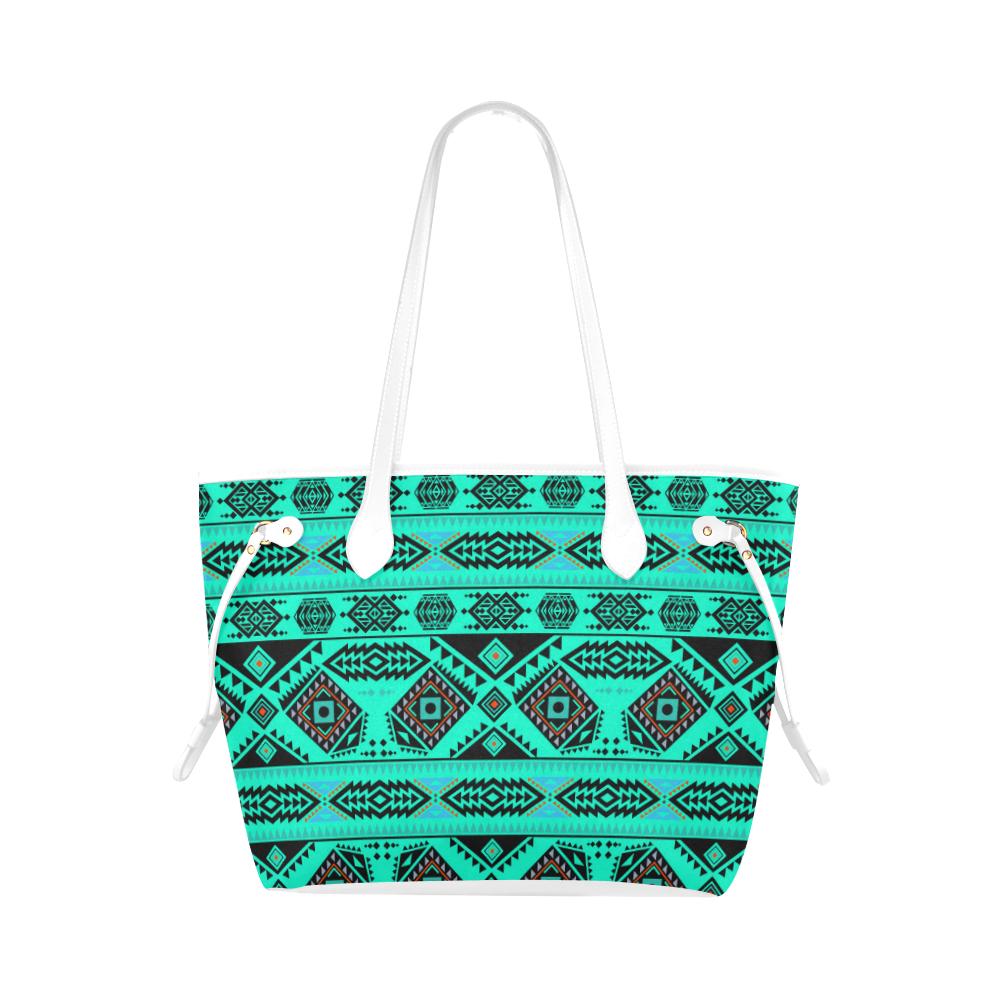 California Coast Clover Canvas Tote