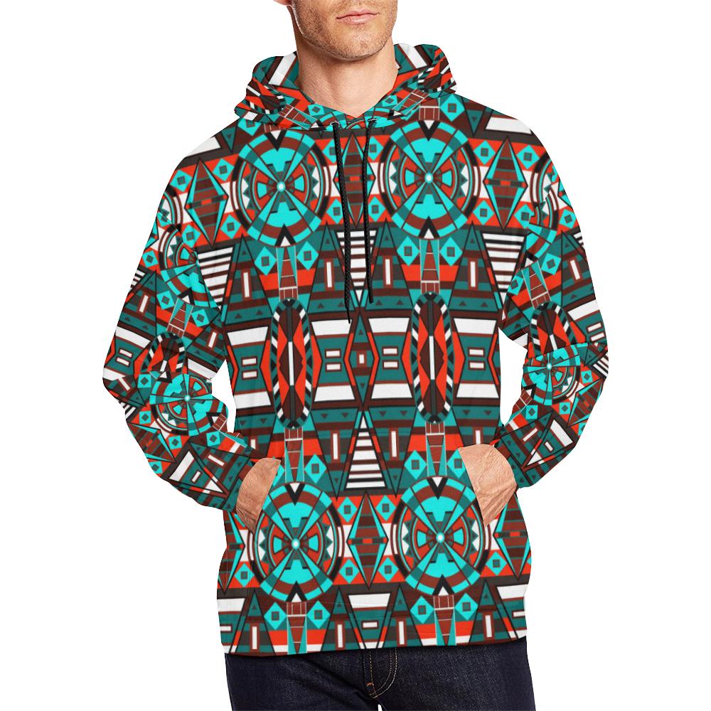 Captive Winter All Over Print Hoodie for Men (USA Size) (Model H13) All Over Print Hoodie for Men (H13) e-joyer 