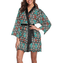 Load image into Gallery viewer, Captive Winter Long Sleeve Kimono Robe Long Sleeve Kimono Robe e-joyer 
