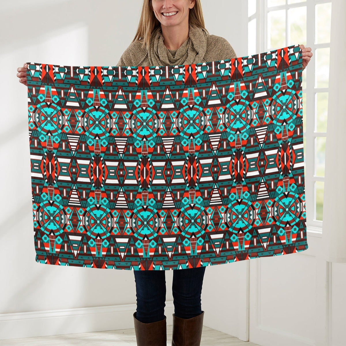 Captive Winter Small Baby Blanket by 49 Dzine