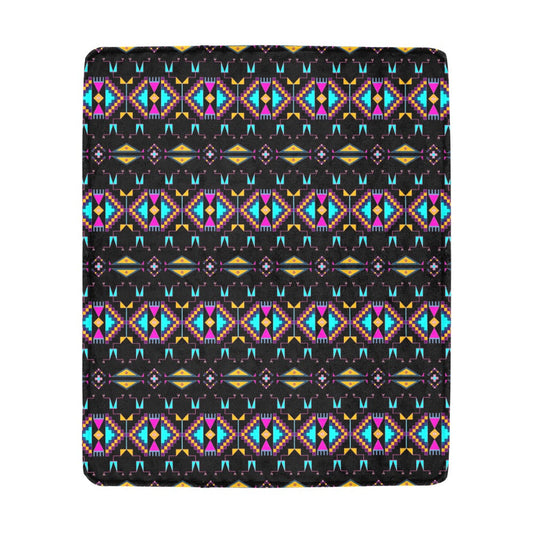 Rite of Passage Black Ultra-Soft Micro Fleece Blanket 50"x60"