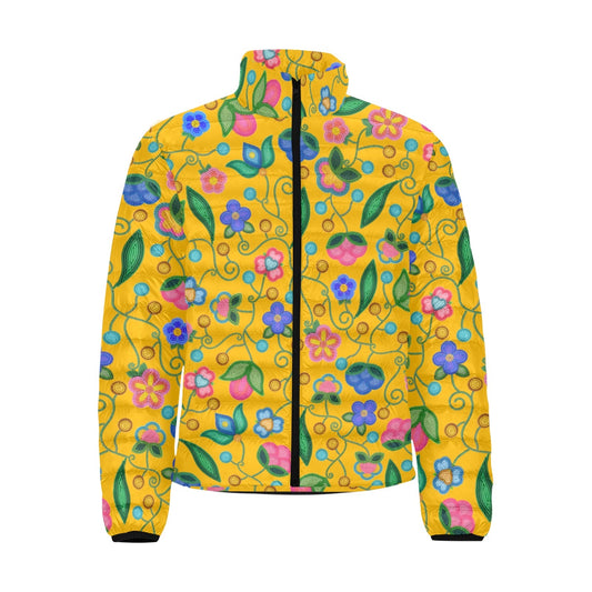 Skyberry Serenade Yellow Padded Jacket