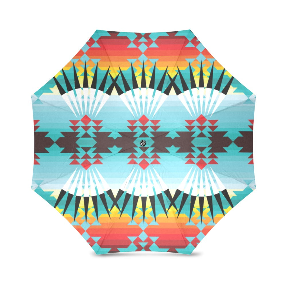 ribbonwork bustle Foldable Umbrella