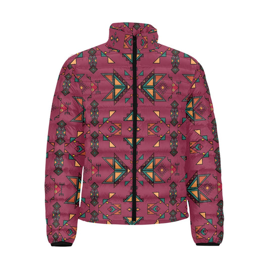 Arrow Dawn Maroon Padded Jacket