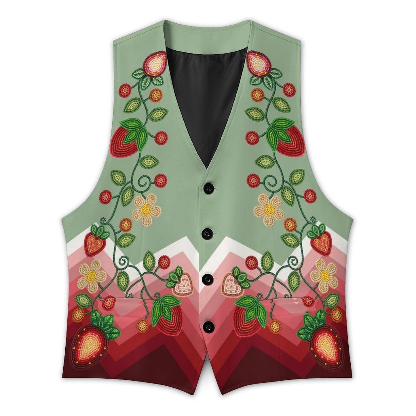Berry Garden Women's Sleeveless Suit Vest