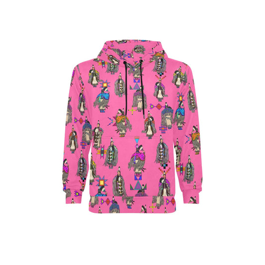 Women's Tradish Dancers Pink Fleece Hoodie