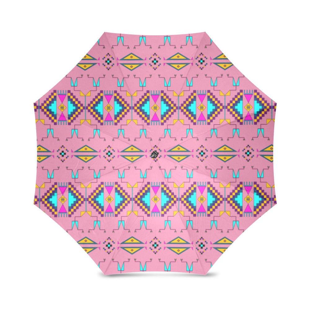 Rite of Passage Pink Foldable Umbrella