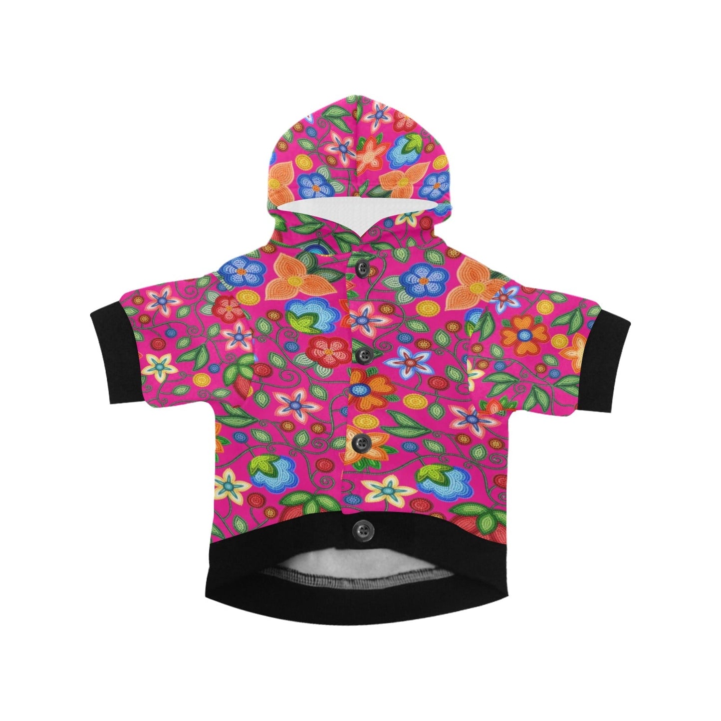 Morning Harmony Pink Pet Hoodie