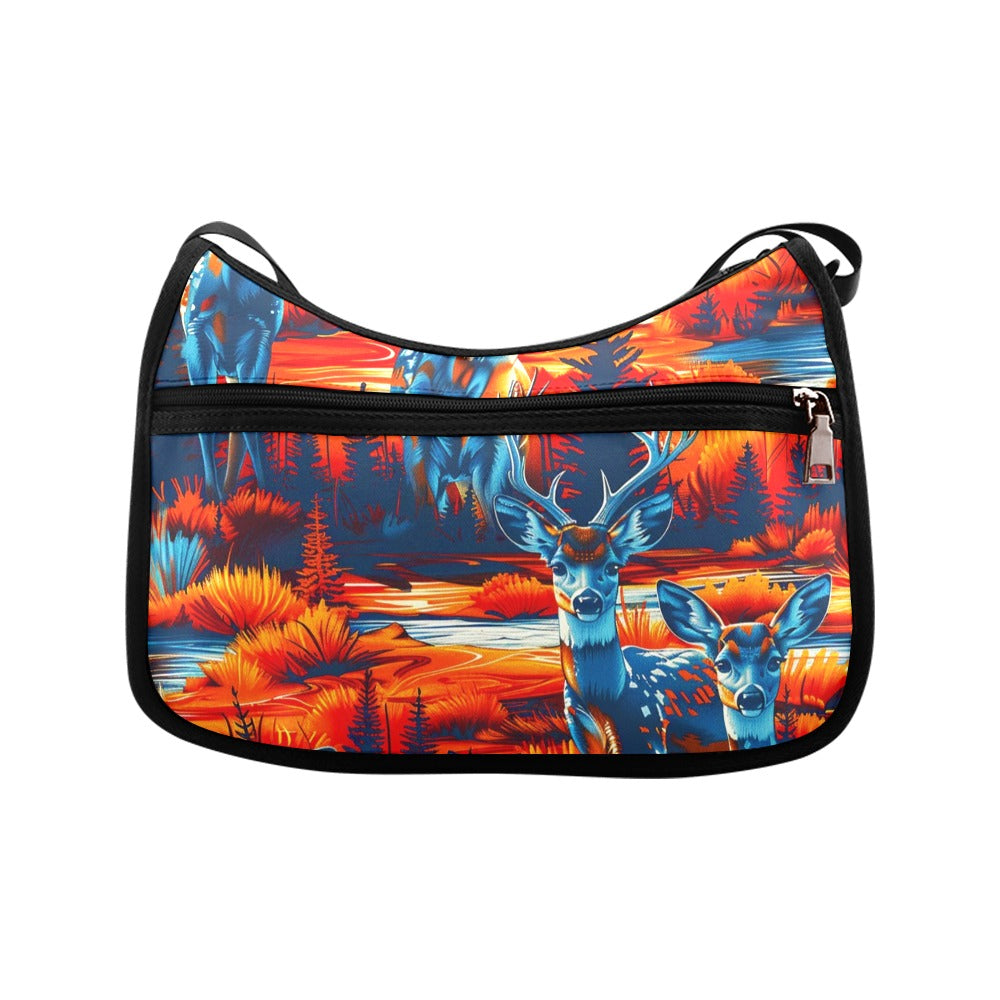 Deer Family Crossbody Bag