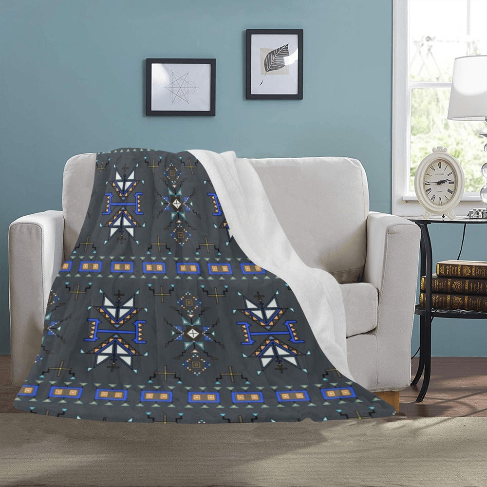 Eagle Strike Gray Ultra-Soft Micro Fleece Blanket 50"x60"