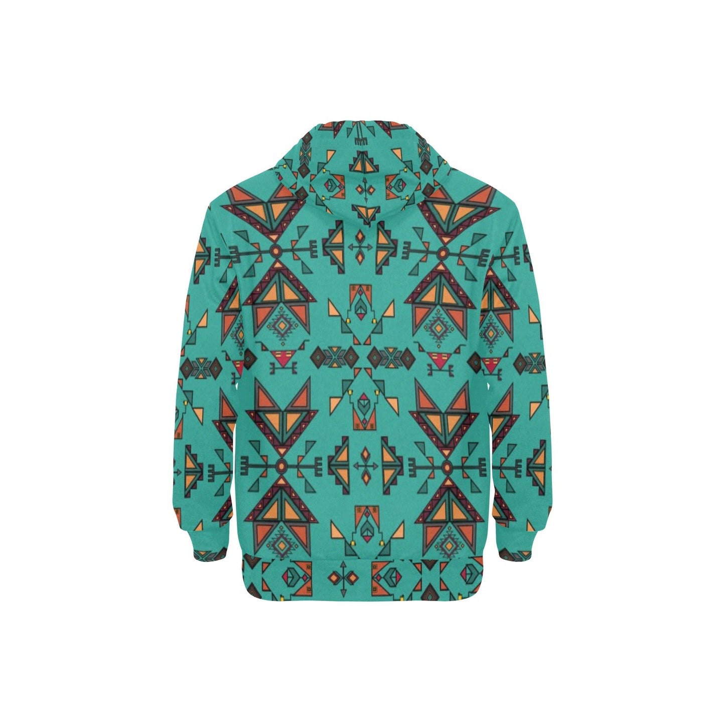 Arrow Dawn Turquoise Fleece Hoodie
