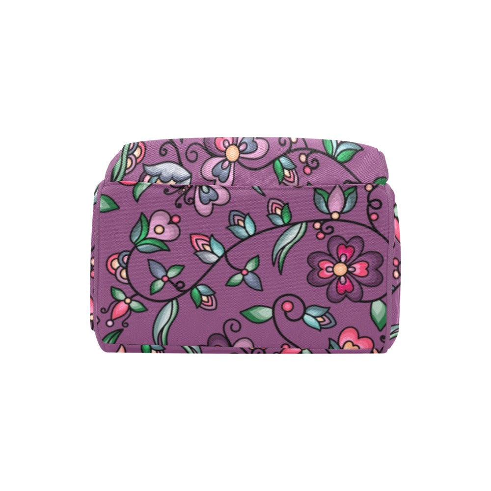 Amber Evening Garland Purple Diaper Bag
