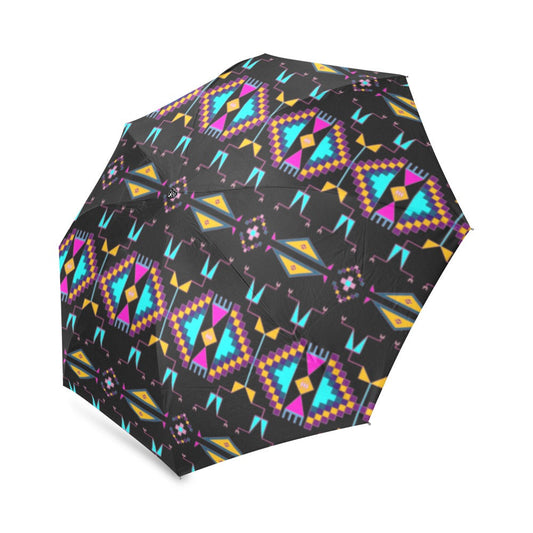 Rite of Passage Black Foldable Umbrella
