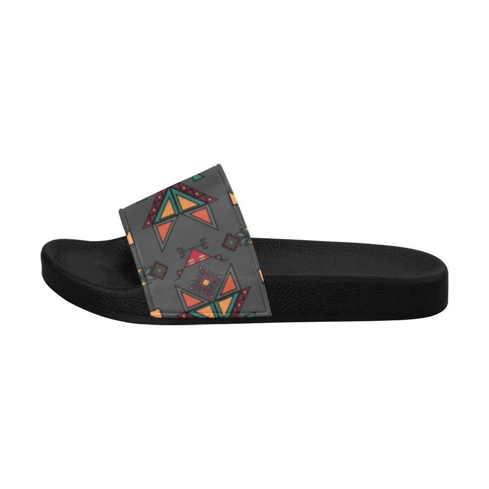 Arrow dawn Gray Men's Slide Sandals
