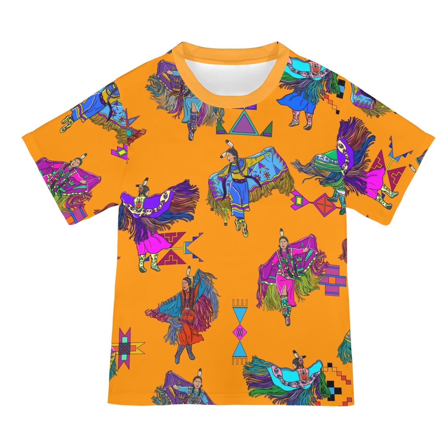 Women's Fancy Dancers Orange Tee
