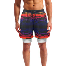 Load image into Gallery viewer, Two Worlds Apart Men&#39;s Sports Shorts with Compression Liner
