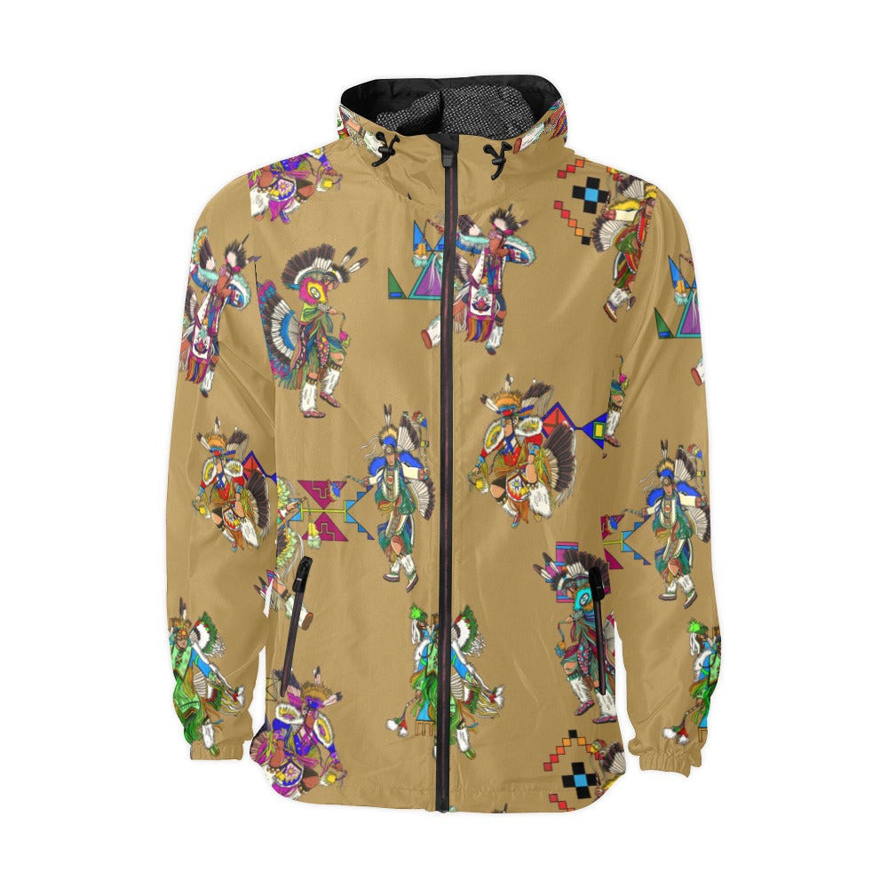 Men's Fancy Dancers Earth Men's Windbreaker