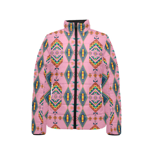Travois Tipi Dusky Sunset Stand Collar Jacket