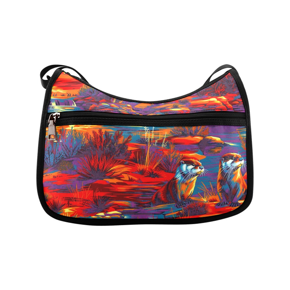 Silly Otters Crossbody Bag