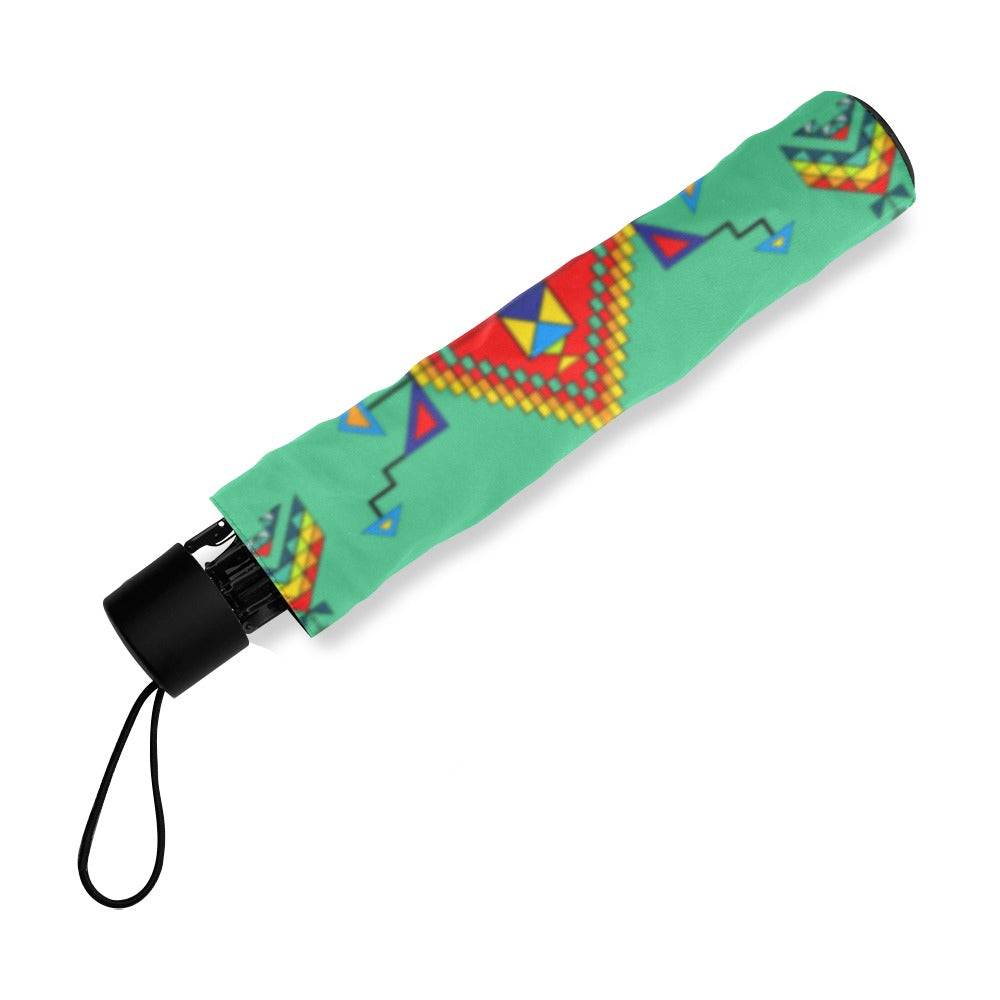 Buffalo Jump Sage Foldable Umbrella