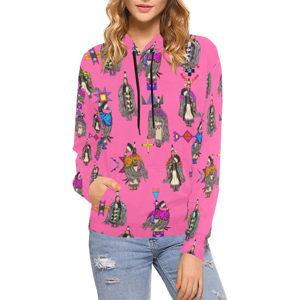 Women's Tradish Dancers Pink Hoodie for Women