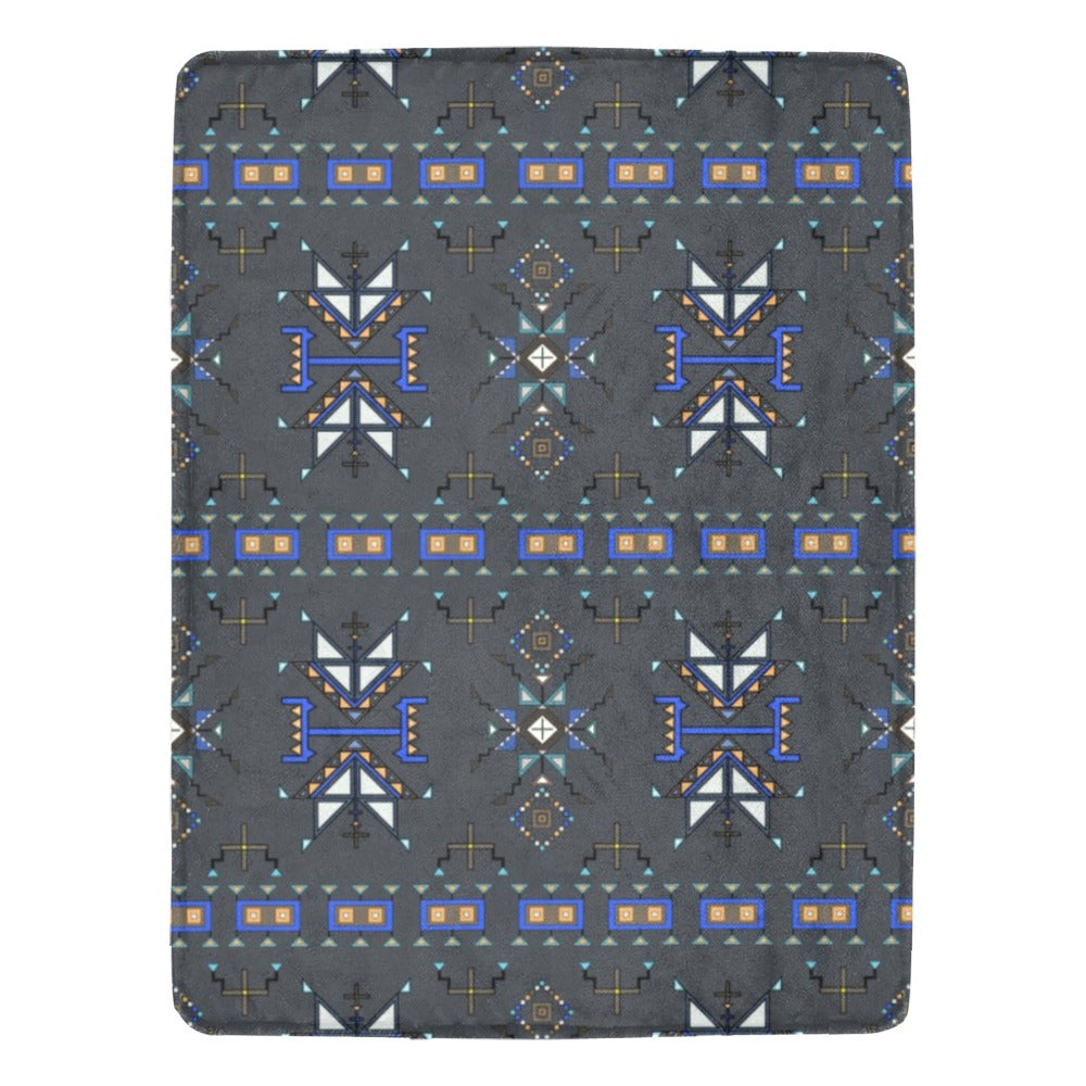 Eagle Strike Gray X-Large Micro Fleece Blanket