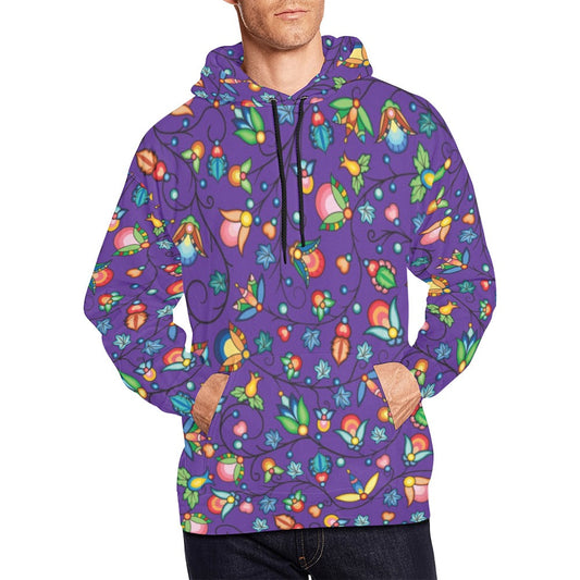 Prairie Plains Spirit Midnight Purple Hoodie for Men