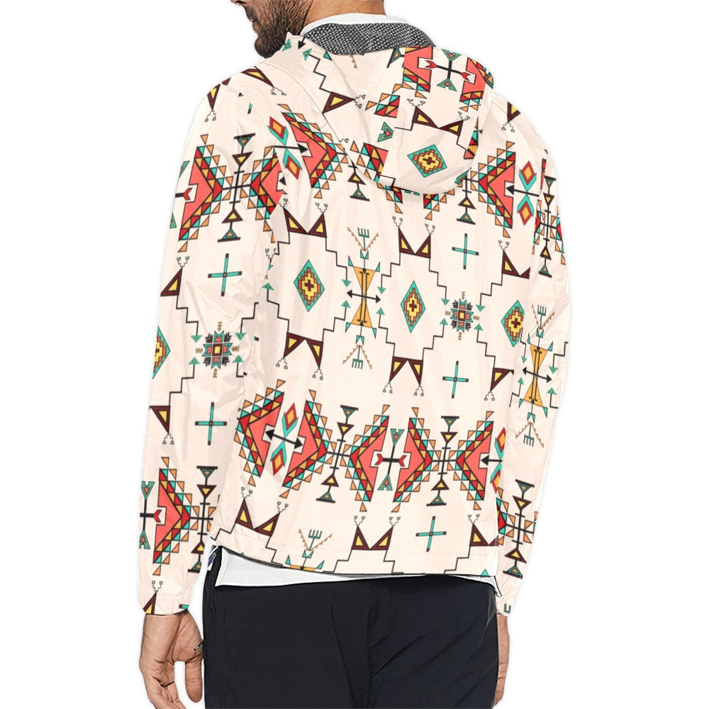 Thunder Flight Cream Men's Windbreaker