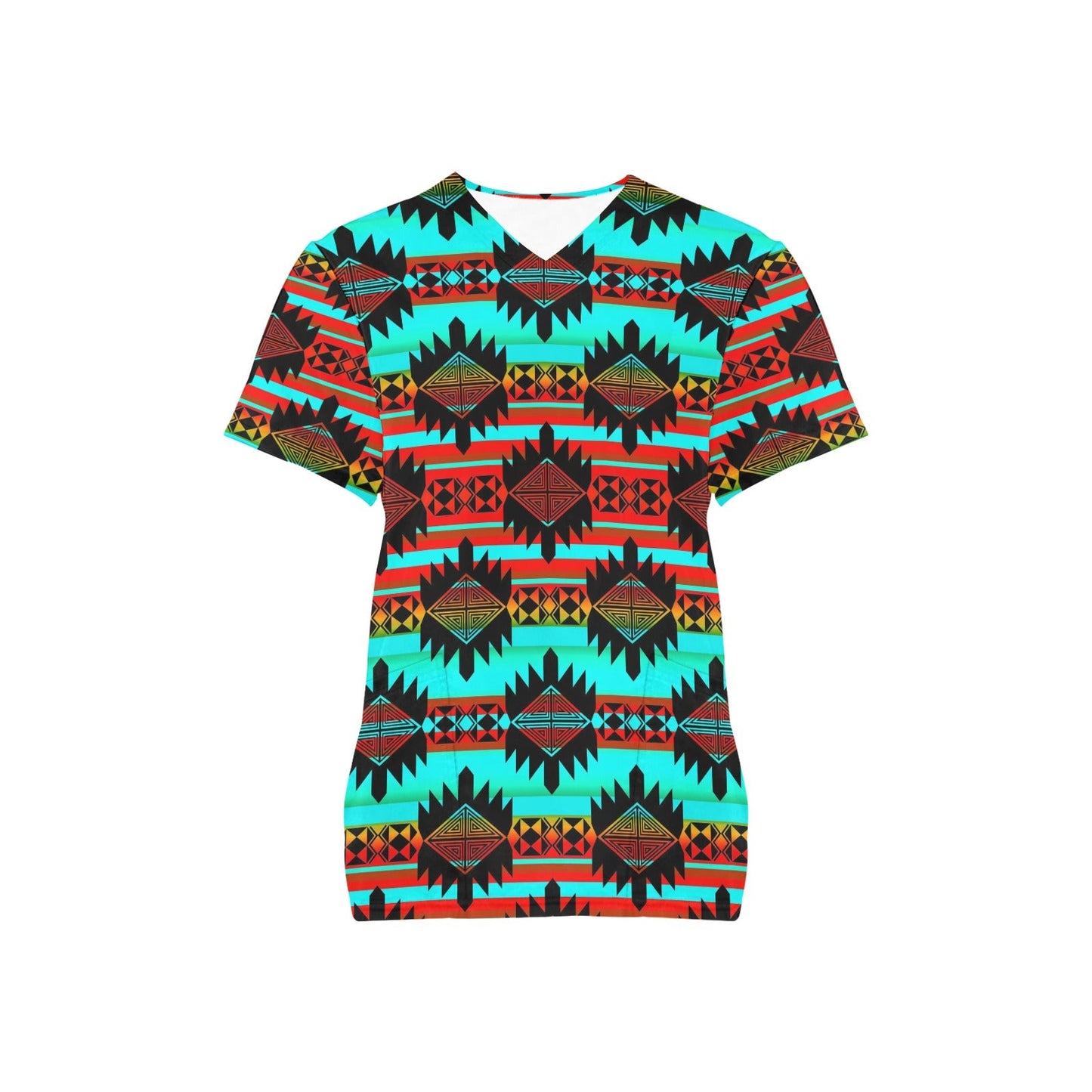 Okotoks Arrow Scrub Top