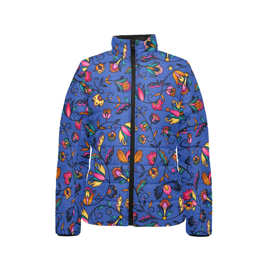 Copper Prairie Petals Stand Collar Jacket