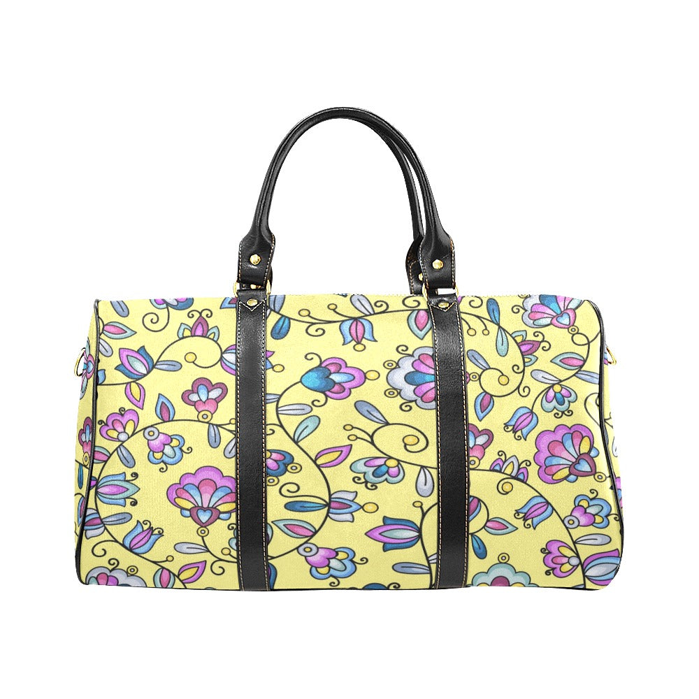 Autumn Bundle Blessing Yellow Large Travel Bag