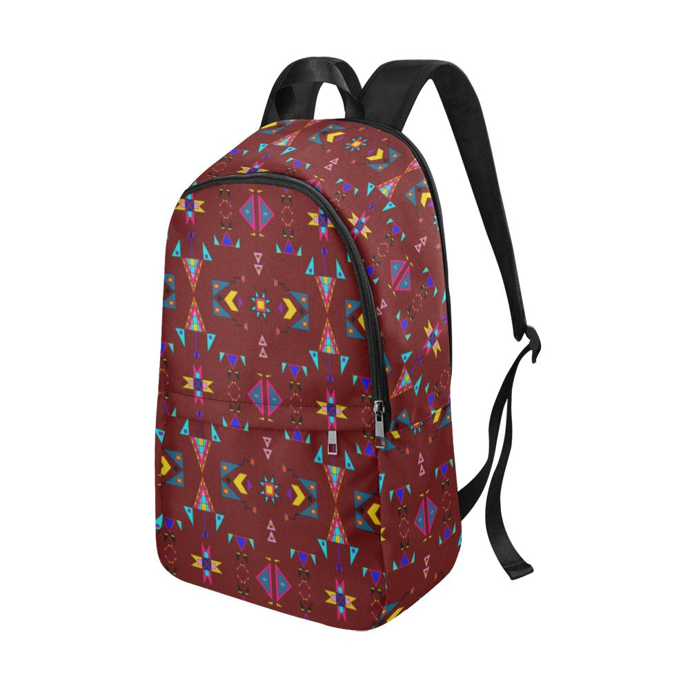 Enemy Territory Dark Maroon Backpack