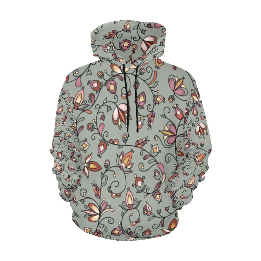 Burnt Sky Petals Hoodie for Women