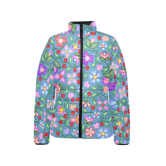 Petal Harmony River Stand Collar Jacket